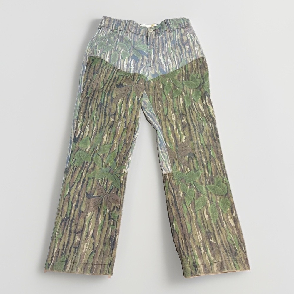 Rattlers Brand Hunting Pants 33x30 Camo Brush Trousers Realtree Cotton Nylon